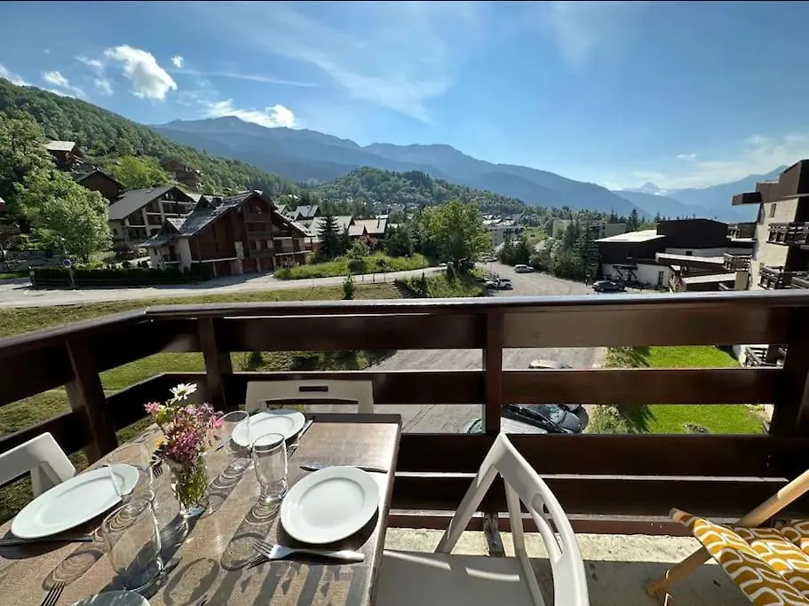 Serre Chevalier Chantemerle Vue Montagne Saint-Chaffrey France