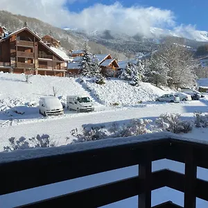 Avec Balcon Vue Sur La Montagne - Serre Chevalier Chantemerle Appartement